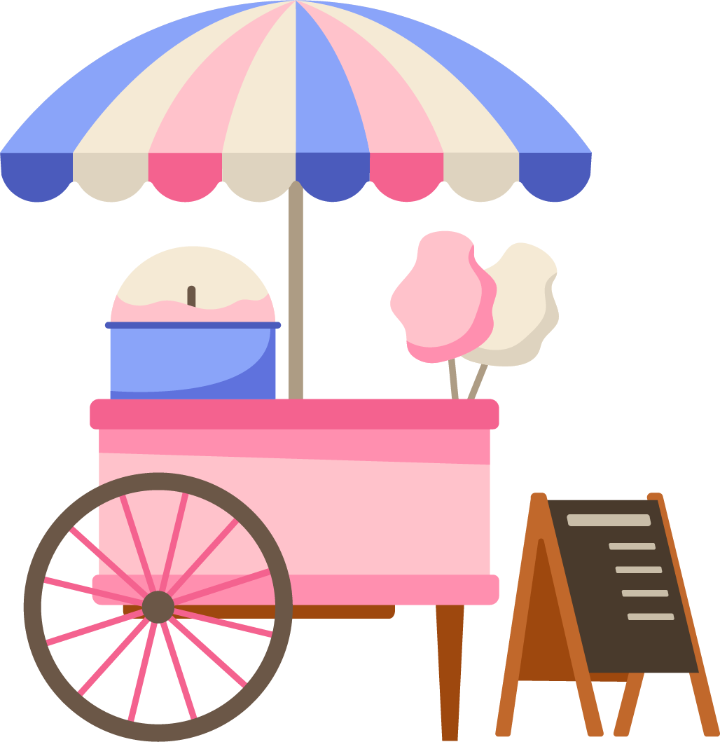 Ice cream stall
